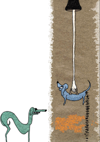 dackel windhund illustration